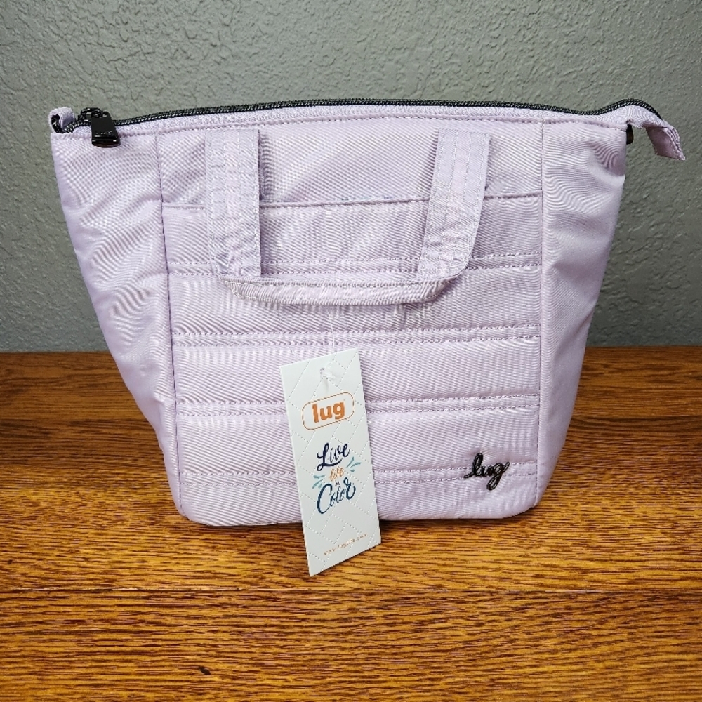 lug Lavender Quilted Thermal Tote Pouch